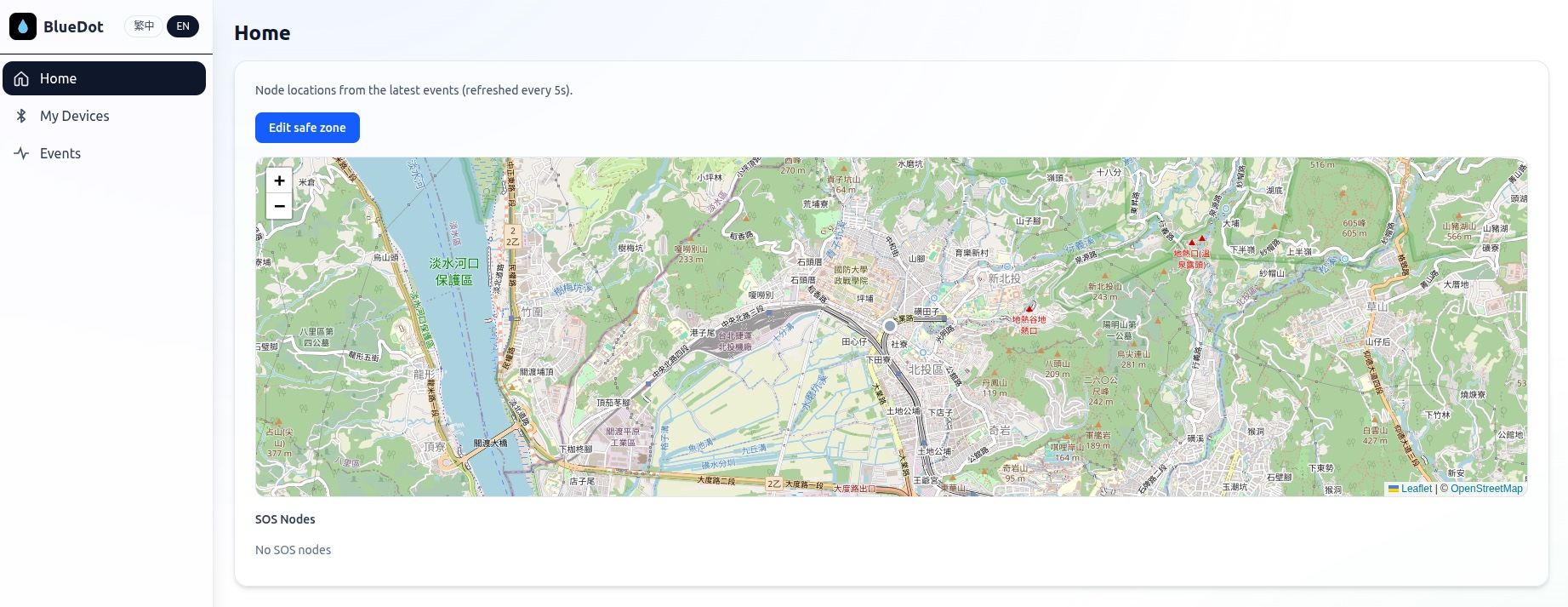 Enterprise Web Dashboard